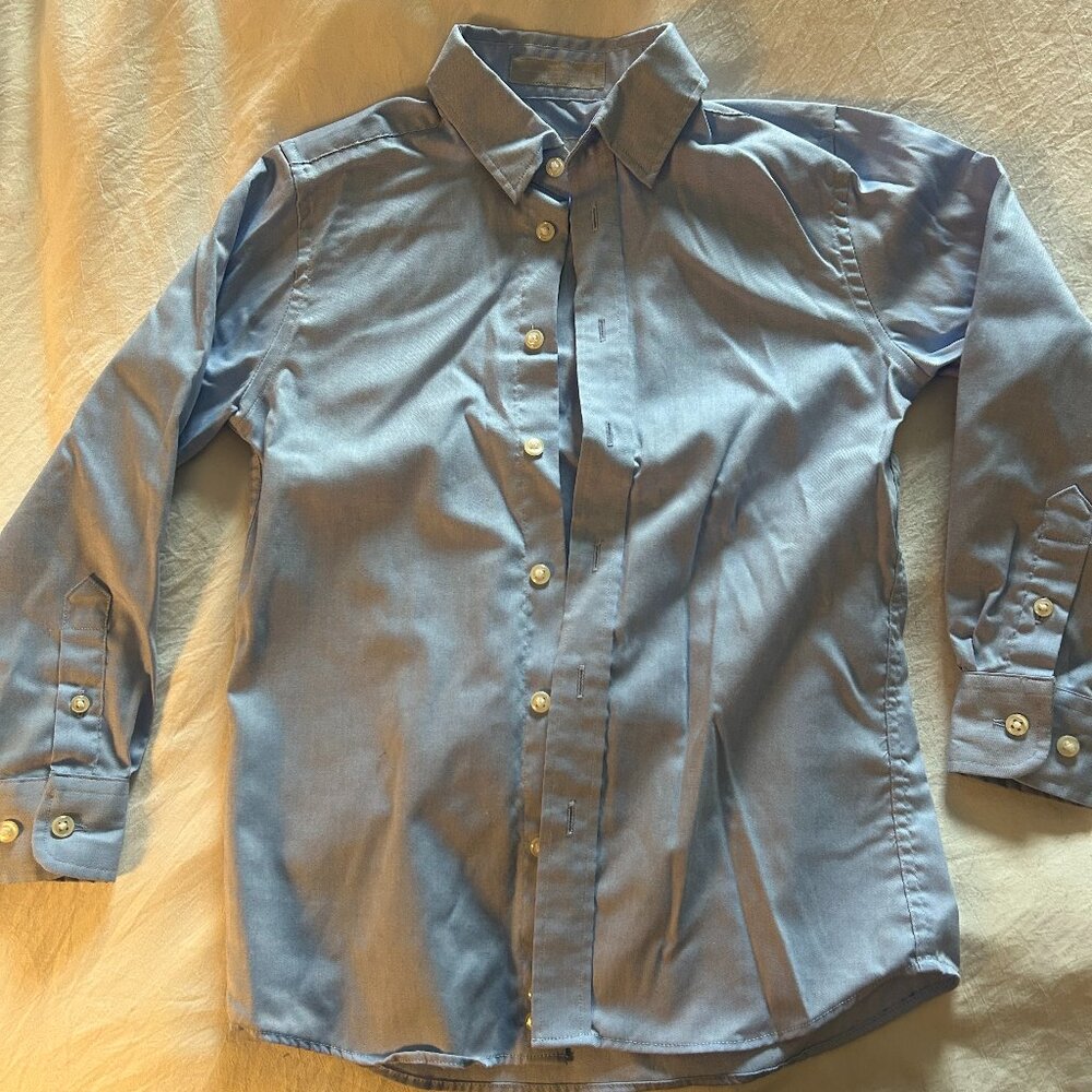 Light Blue Size 6 button down shirt